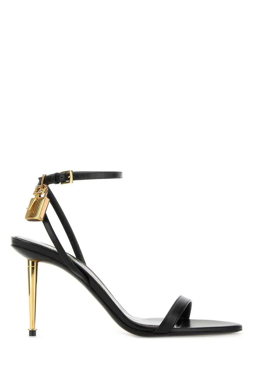 Tom Ford TOM FORD Høyhælte sandaler – Svart