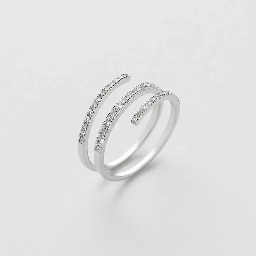 Safira Diamond Coil Ring