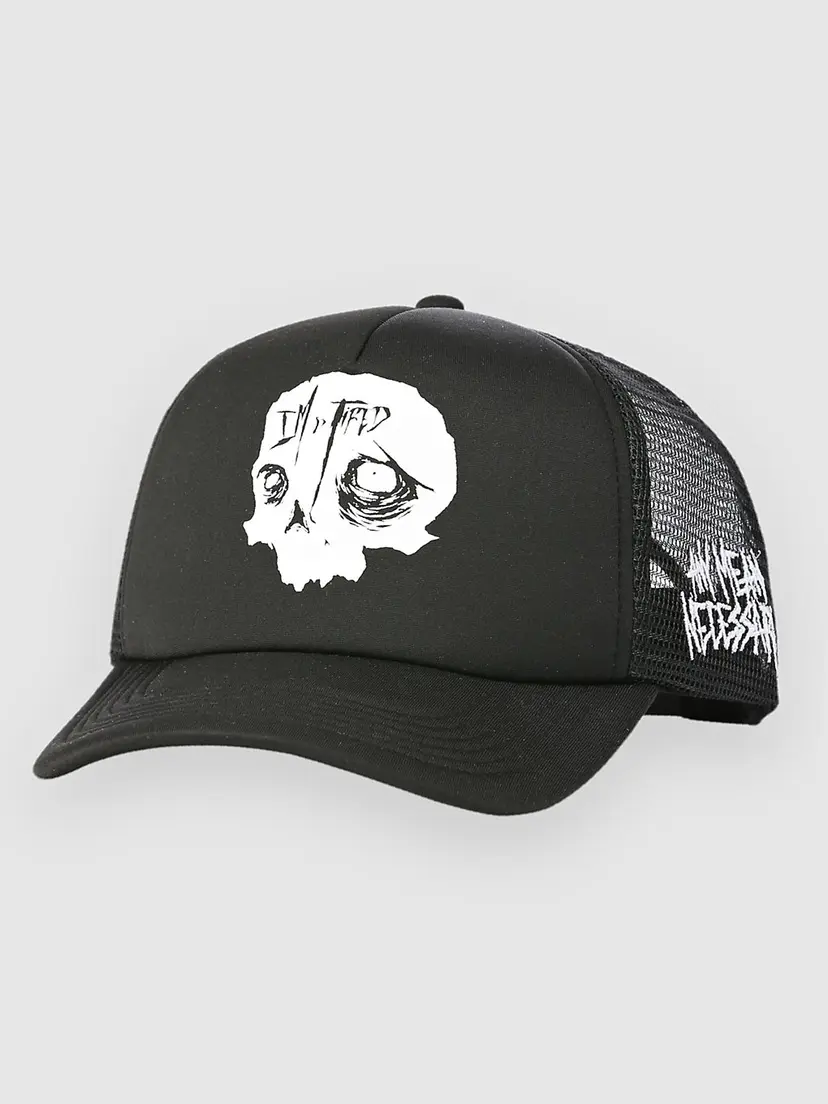 Any Means Necessary Any Means Necessary So Tired Trucker Caps svart