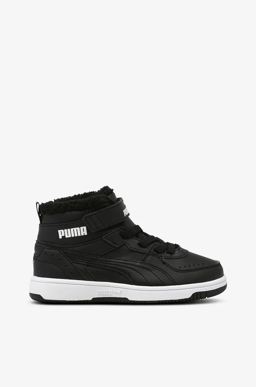 Puma Joggesko Puma Rebound Joy Fur PS - Svart