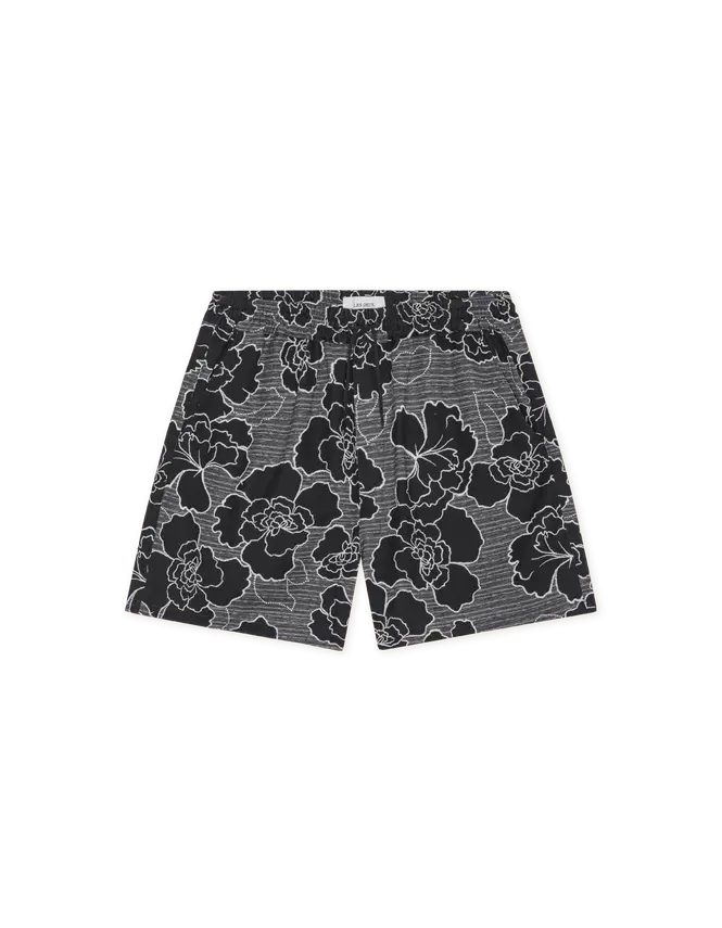 Les Deux Charlie Poppy AOP Shorts