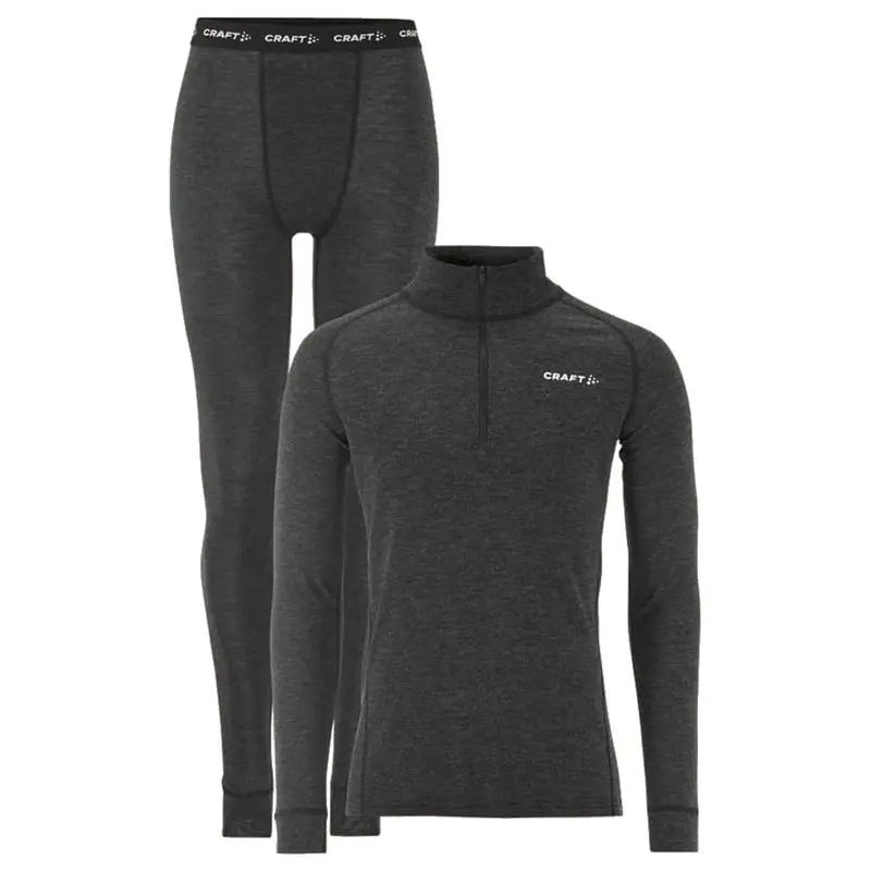 Craft Craft Wool Merino Hz Set M Black/Melang