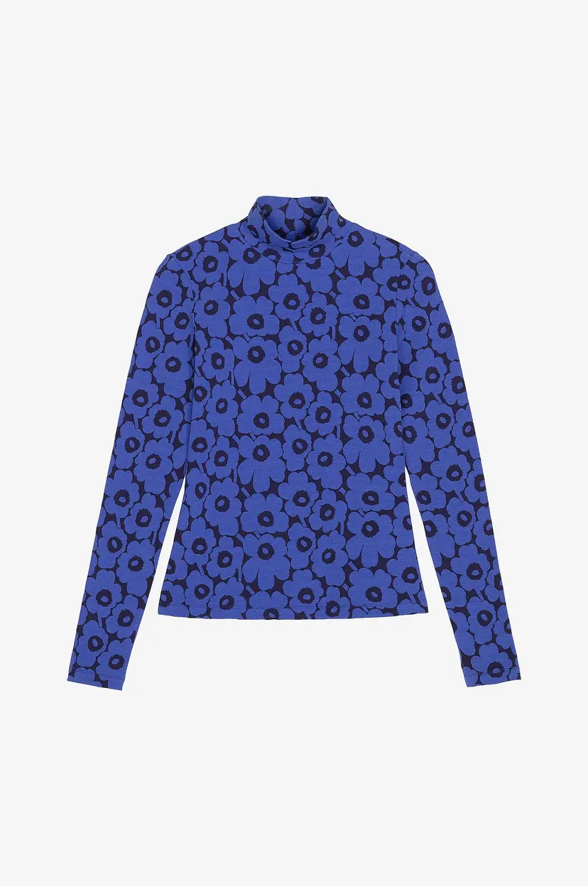 Marimekko Topp Jäkälä Unikko - Blå