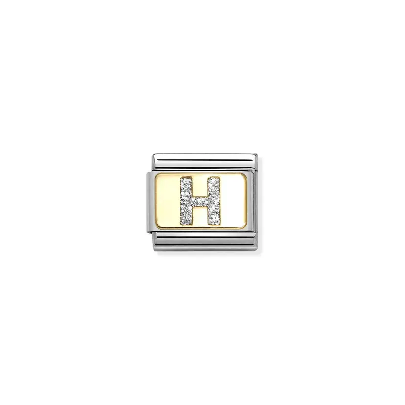 Nomination Glitter Letter H
