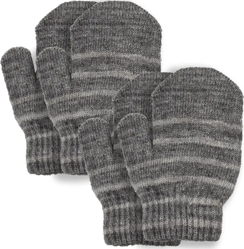 Lindberg Lindberg Kids' Magic Wool Stripe 2-P Anthracite/Grey
