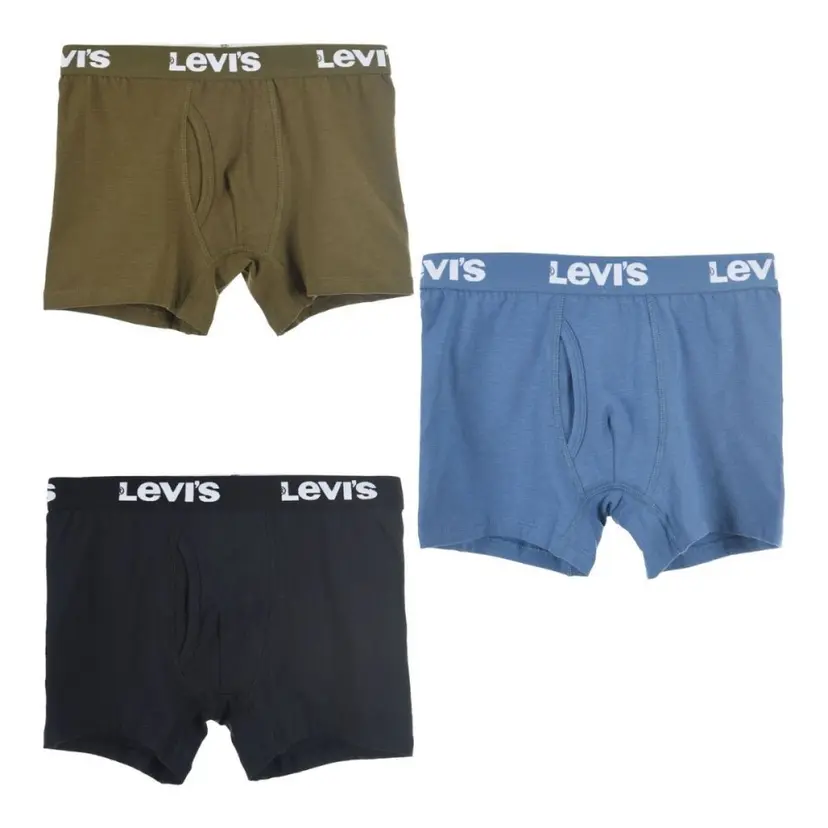 Levi's Levi's - 3-pk Boxer Brief Blå/Svart