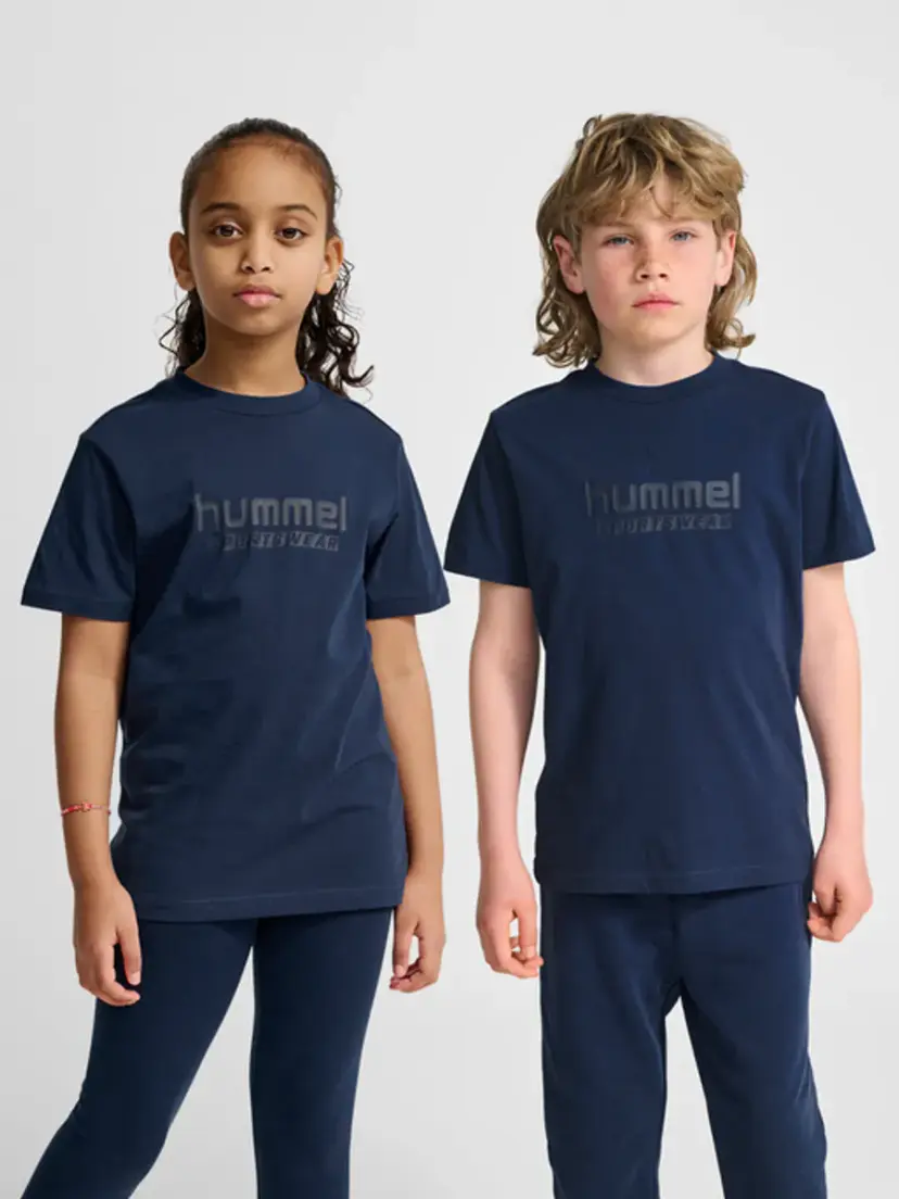 Hummel Hummel Jr Base T Skjorte Dress Blues (146/152)