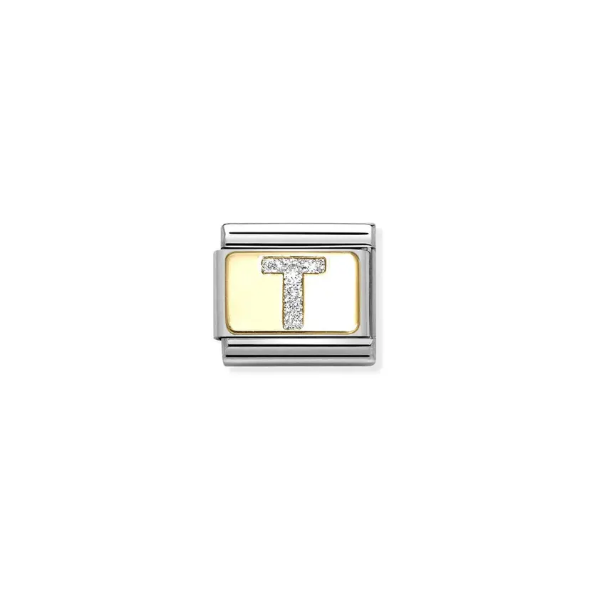 Nomination Glitter Letter T