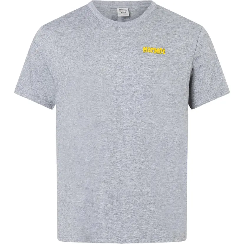 Marmot Marmot Marty Goggles Tee Ss Grey Heather