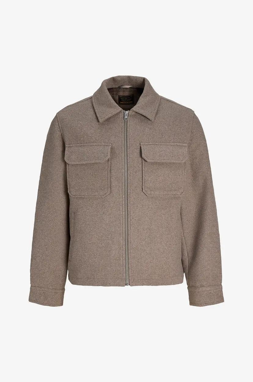 Jack & Jones Jakke jprBluwakefield Wool Blend Jacket S - Grå