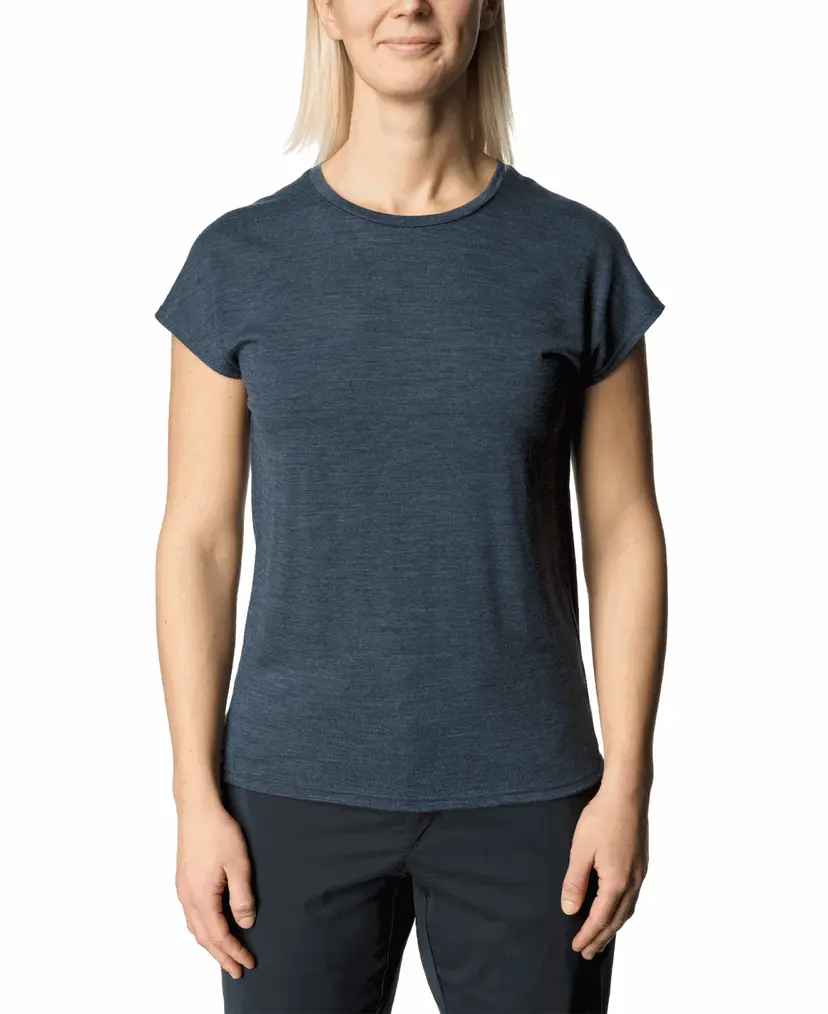 Houdini Houdini Activist Tee W's Deep Sea Blue