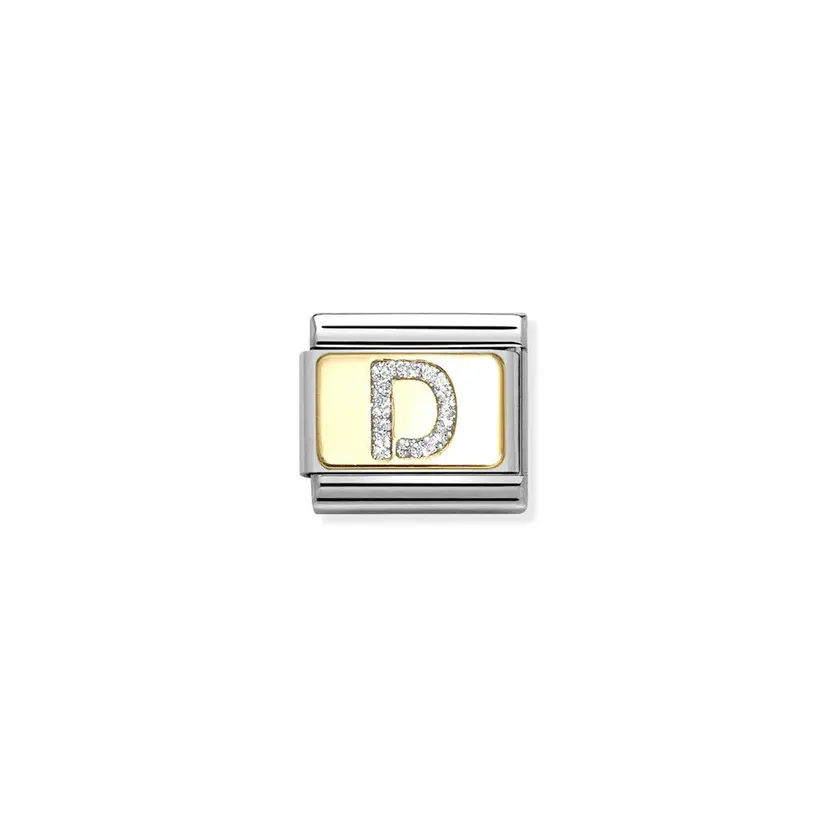 Nomination Glitter Letter D