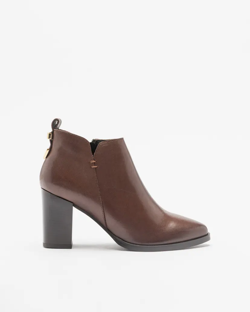 PROF PROF P2594 Brown Ankle Boots