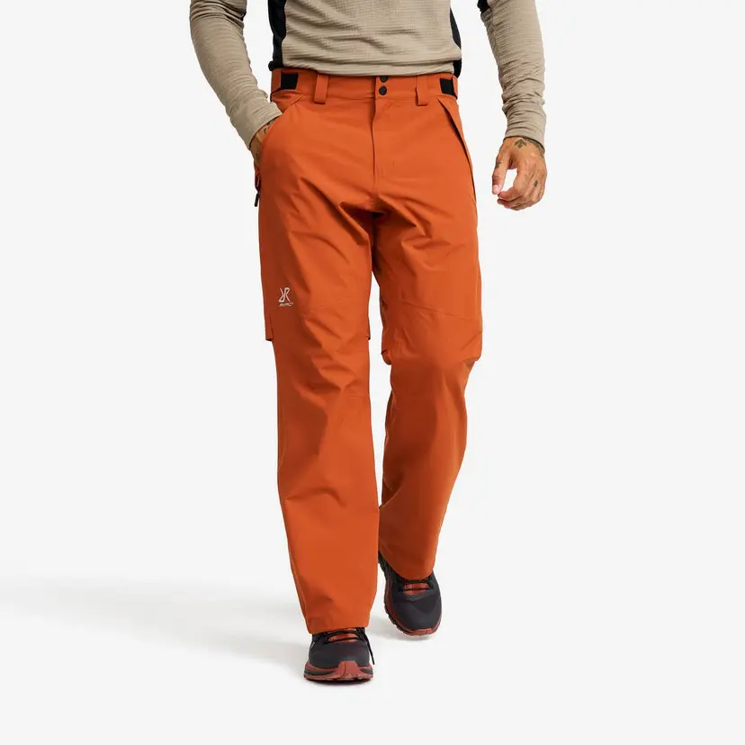 RevolutionRace Cloud 3L Shell Pants Herre Terracotta Brown