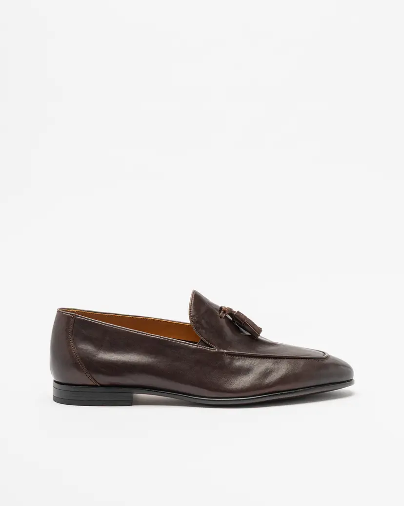 PROF PROF T302-A3-AB03 Brown Tassel loafers