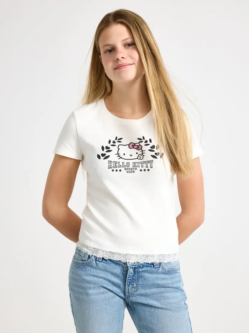 Lindex Hello Kitty kortermet topp