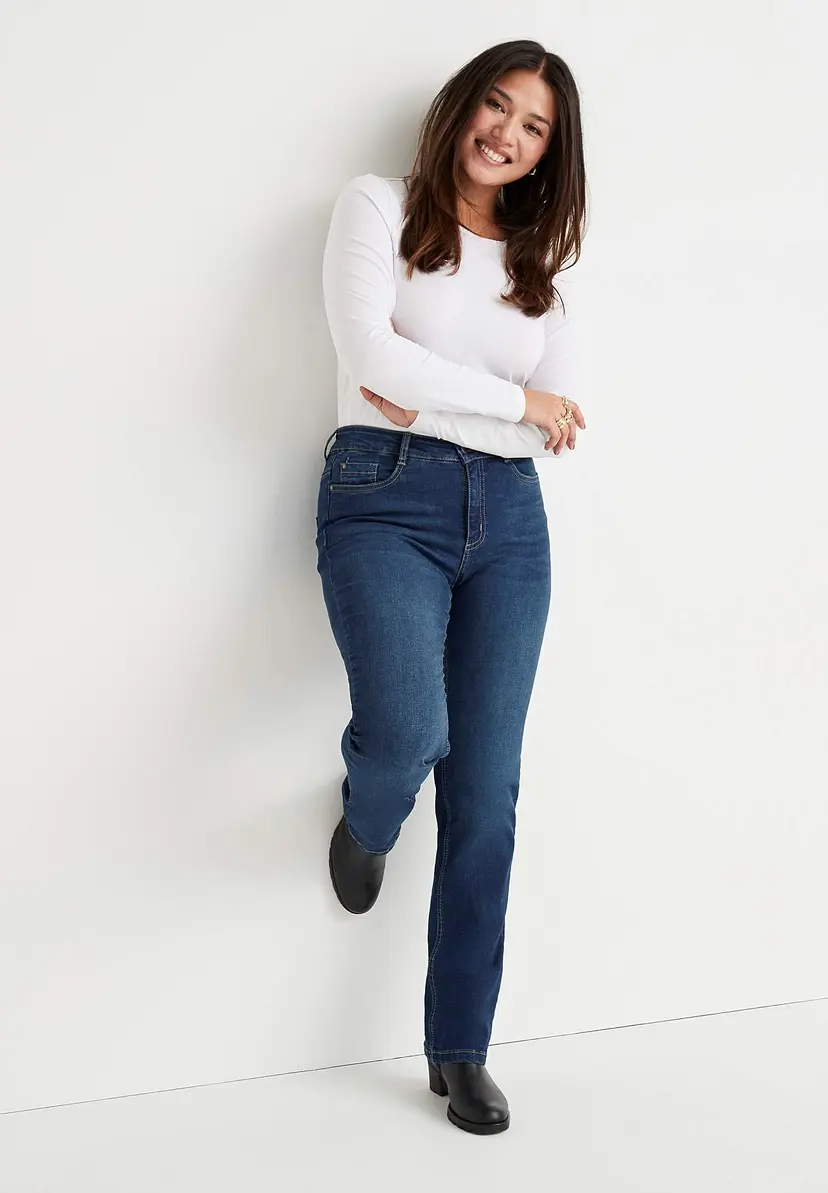Cellbes of Sweden Stretchjeans med rette ben - tre lengder Linnea