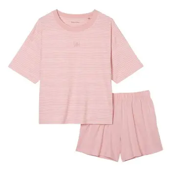 Marc O'Polo Marc O Polo Organic Cotton Short Pyjama Set Lysrosa bomull Medium Dame
