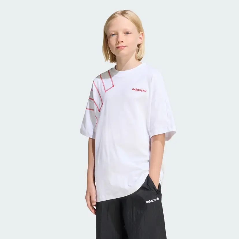 Adidas LOOSE BLOCKED T-SKJORTE