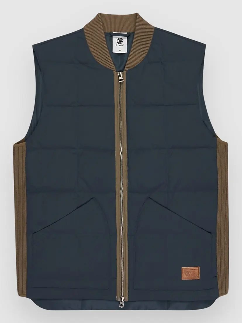 Element Element Union Quilted Vest grønn
