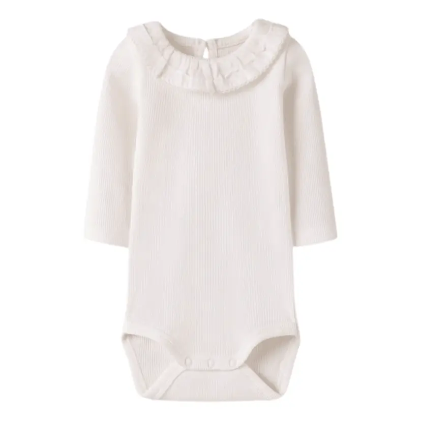 NAME IT Name It - Body med krage Floris Cloud Dancer