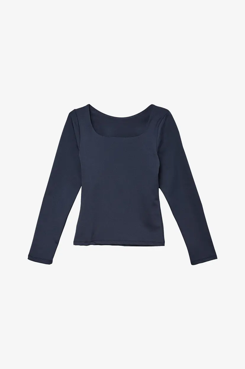 Vero Moda Girl Topp vmMillion LS Square Top 2-way Jrs G - Blå