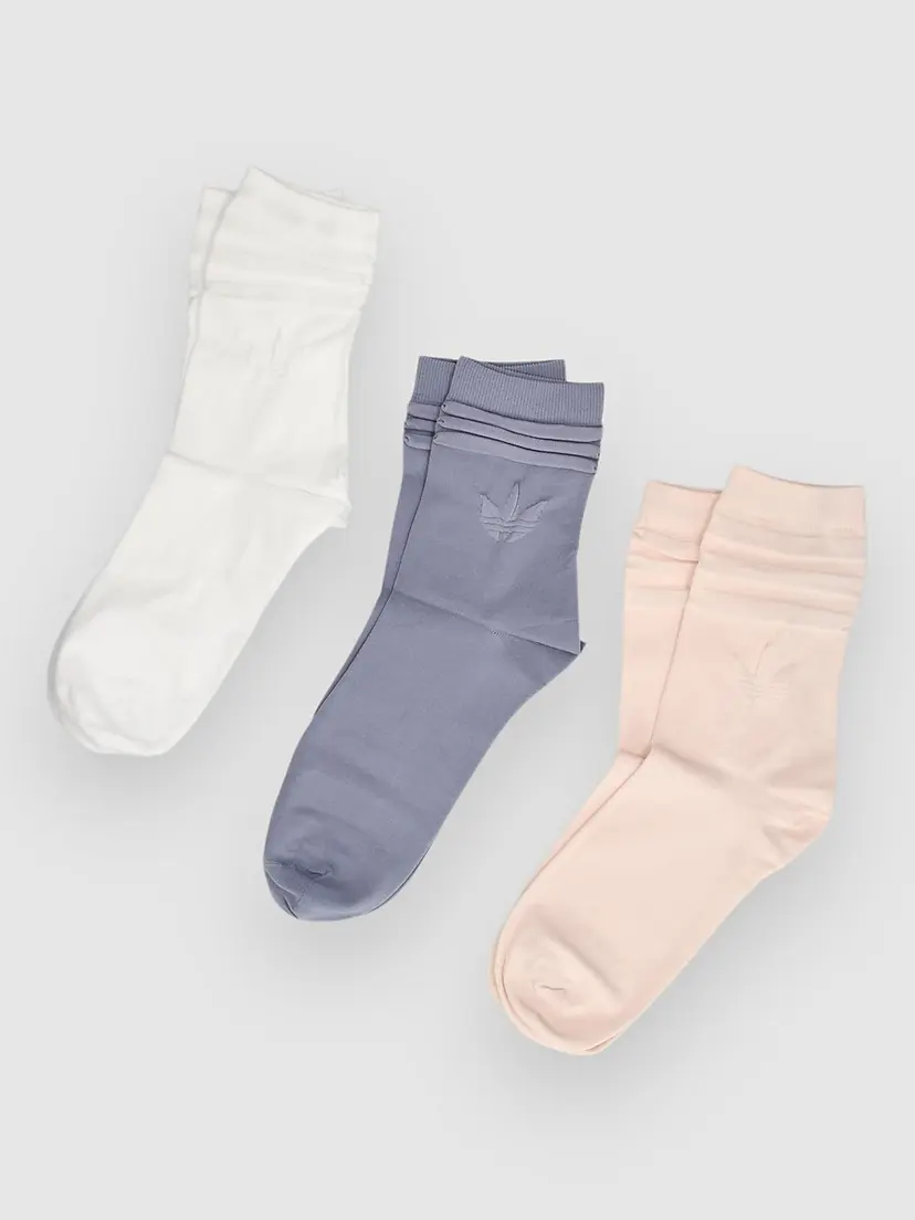 Adidas Originals adidas Originals Crew 3 Pack Sokker hvit