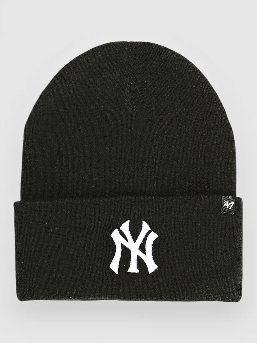 47Brand 47Brand MLB NY Yankees Haymaker '47 Cuff Knit Lue svart