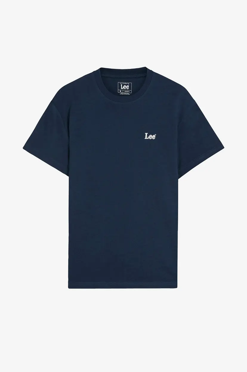Lee T-skjorte Ss Small Logo Tee Dress Blues - Blå