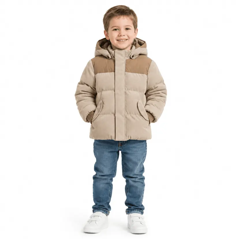 Wheat Wheat, Puffer Jacket Mads, Grey Stone