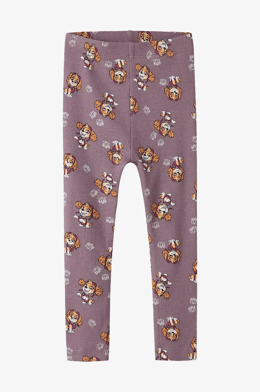 NAME IT Leggings nmfSanina Paw - Rosa