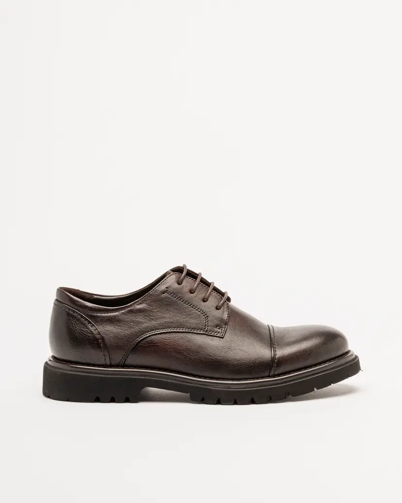 PROF PROF UNO2531 Brown Derby shoes