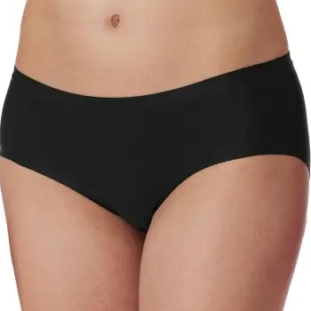 Schiesser Schiesser Truser Invisible Cotton Hipster Svart 38 Dame