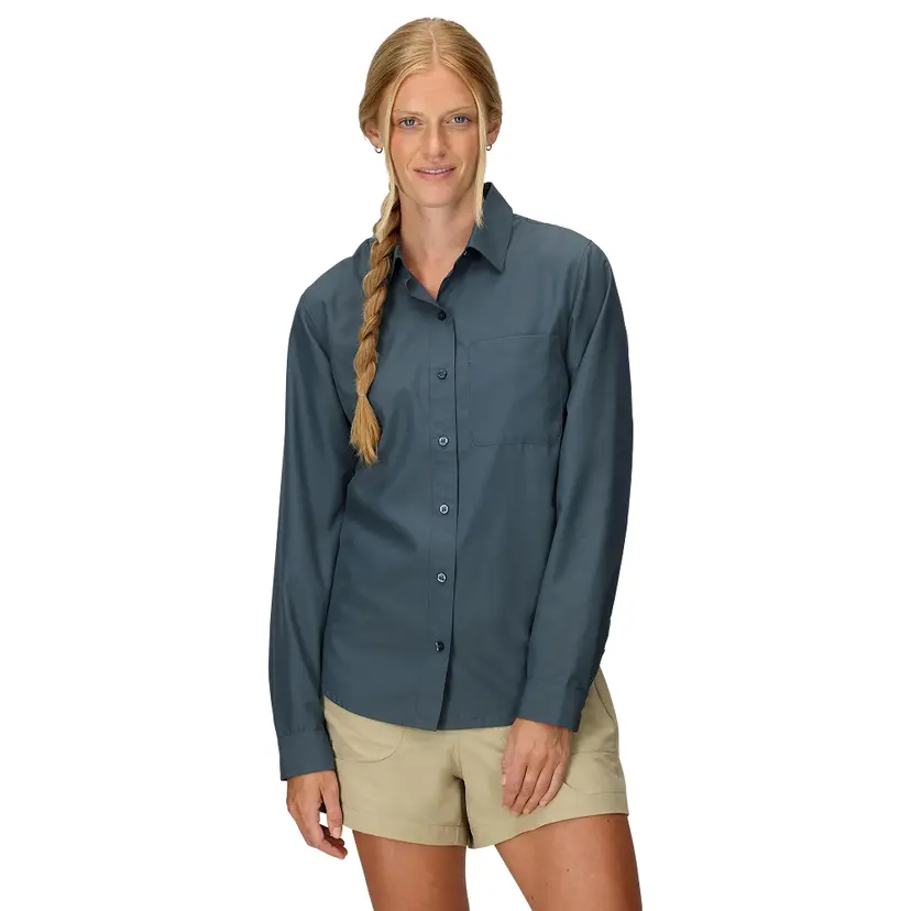 Marmot Marmot W's Airexchange Upf 40 Ls Shirt Thunderhead