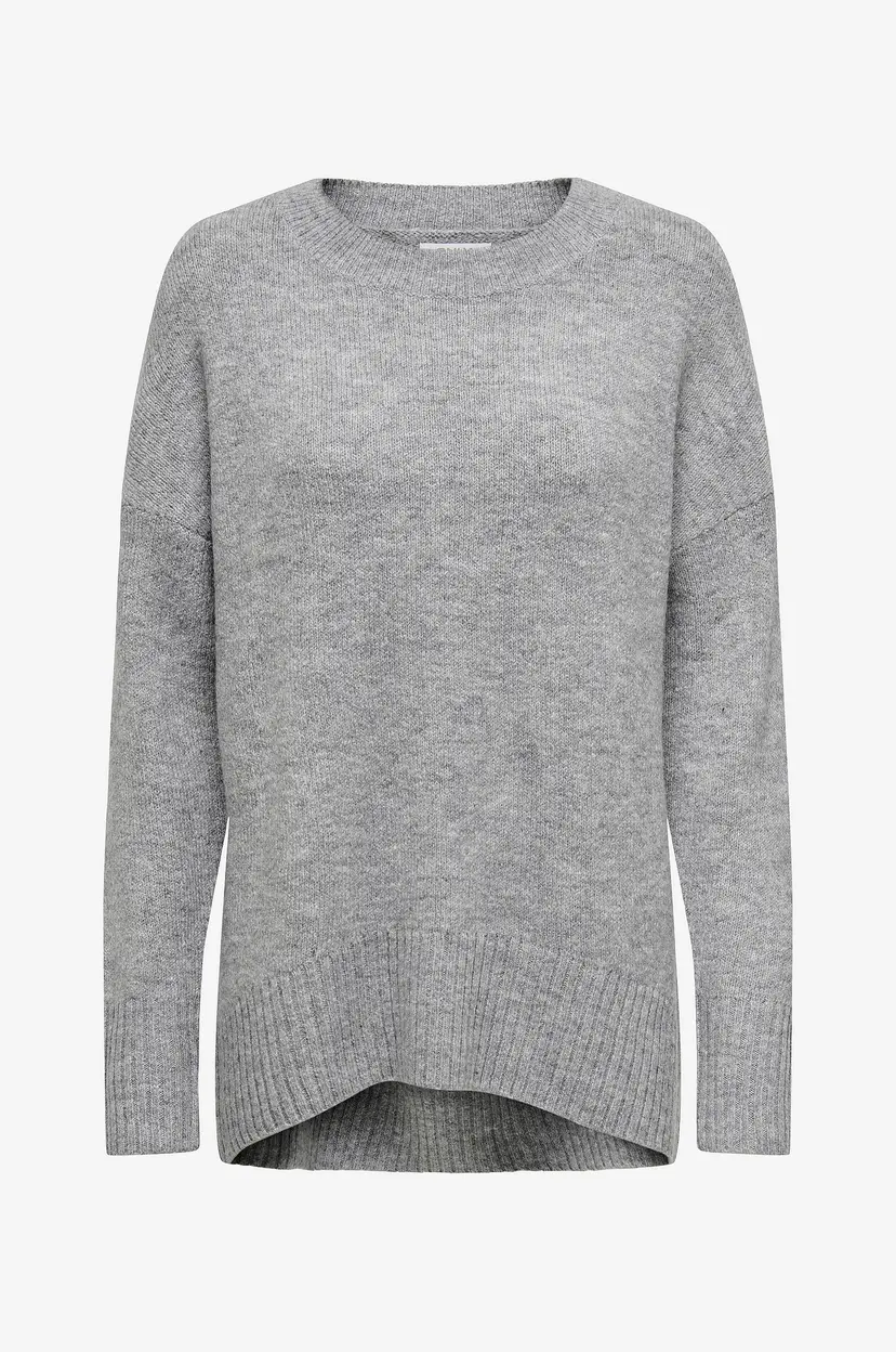 ONLY Genser onlNanjing L/S Pullover - Grå