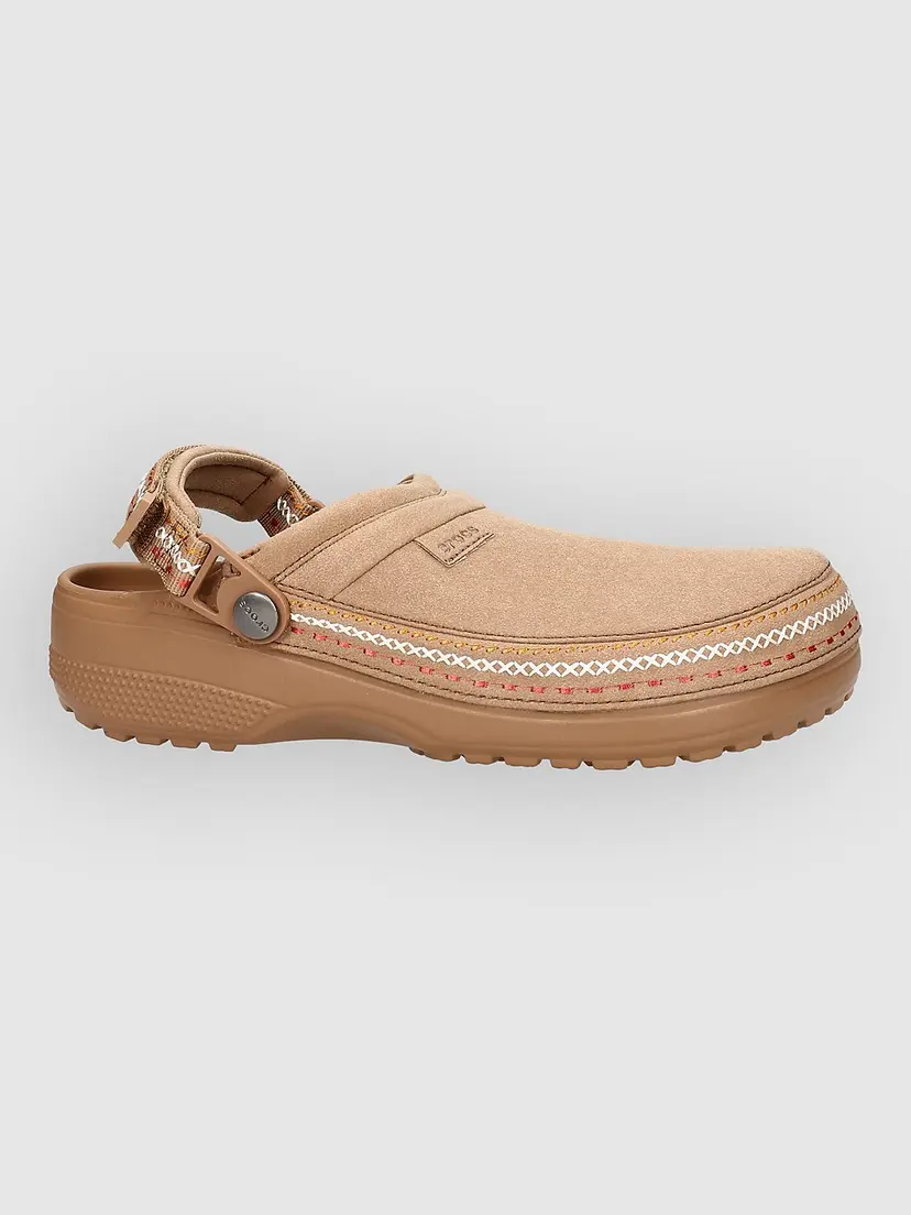 Crocs Crocs Cs Crafted Vegan Suede Stitch Sandaler brun