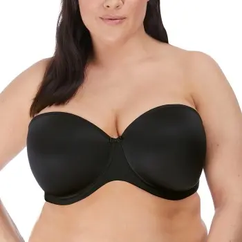 Elomi Elomi BH Smooth Moulded Strapless Bra Svart E 100 Dame