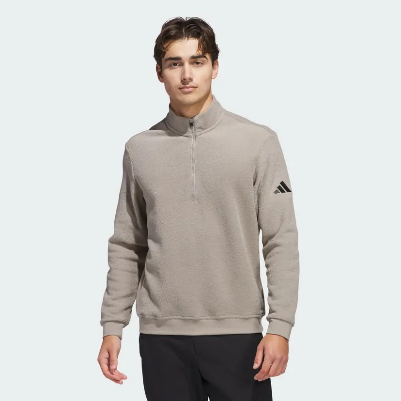 Adidas Ultimate365 Terry Cloth Quarter-Zip Pullover