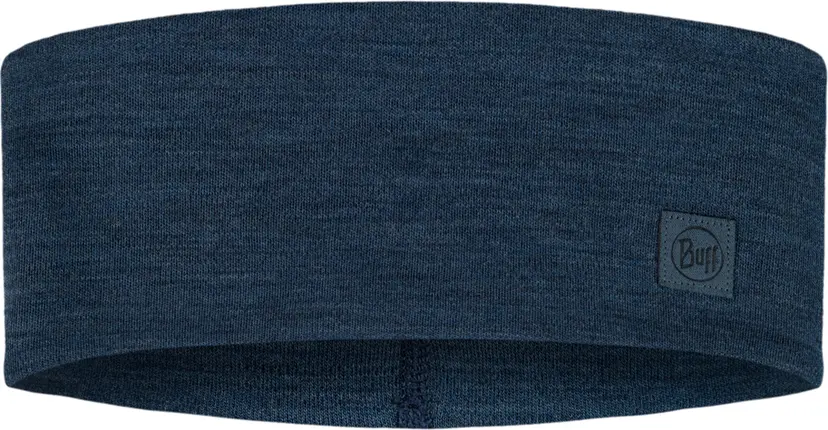 Buff Buff Merino Wide Headband Solid Night Blue