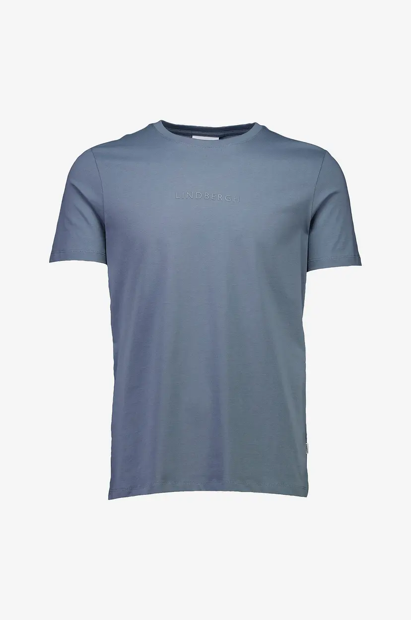 Lindbergh T-skjorte Lindbergh Print Tee S/S - Blå