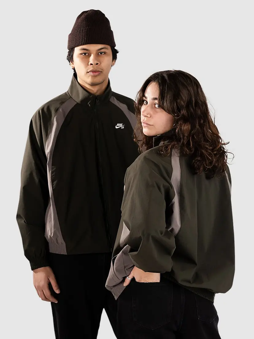 Nike Nike SB Dri-FIT Full-Zip Woven Skate Jakke svart
