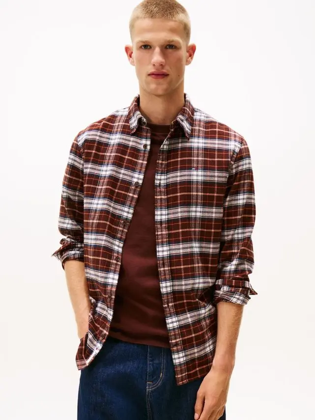 Tommy Jeans TJM REG FLANNEL CHECK SHIRT EXT