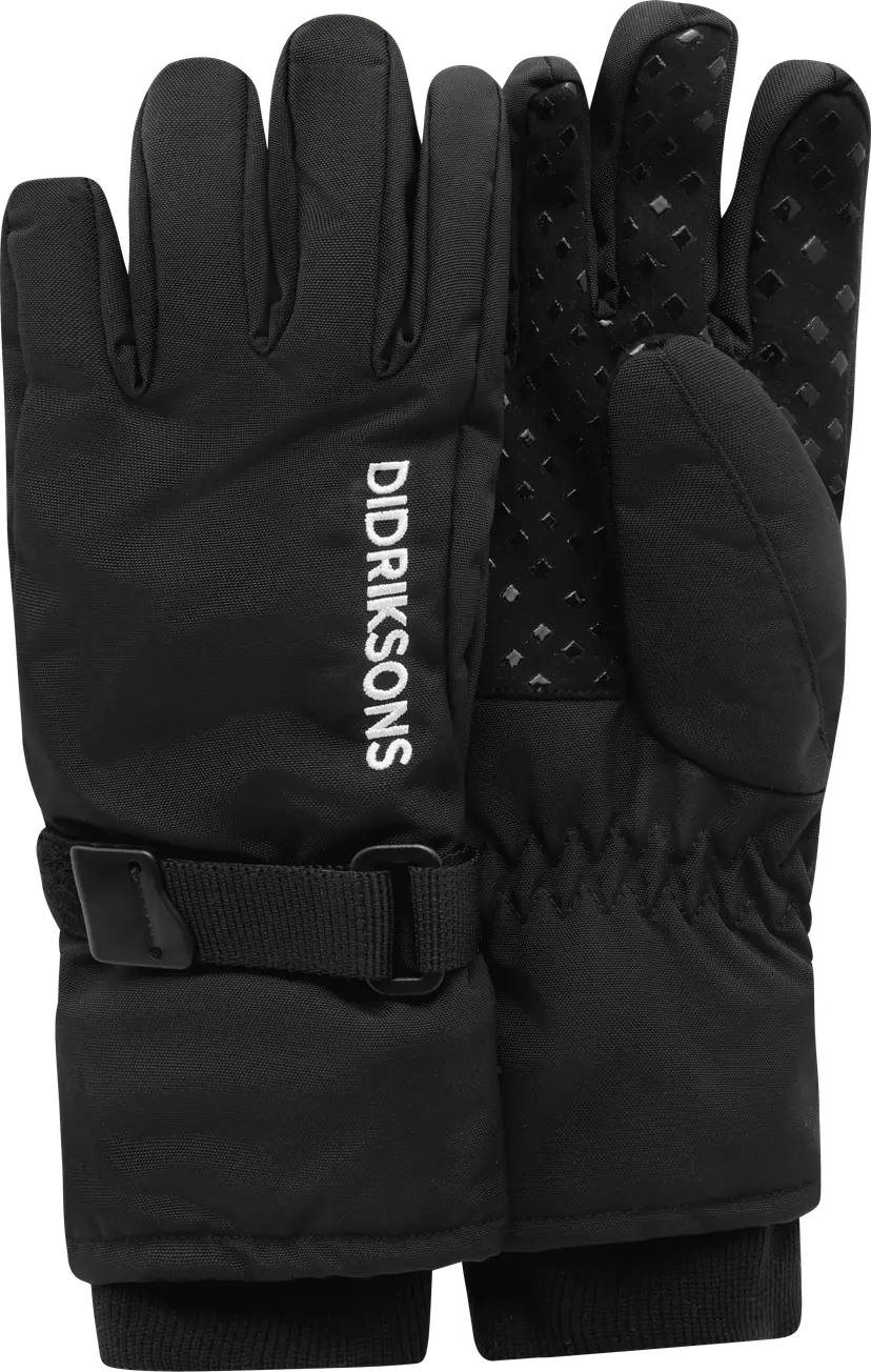 Didriksons Didriksons Kids' Biggles Gloves Black