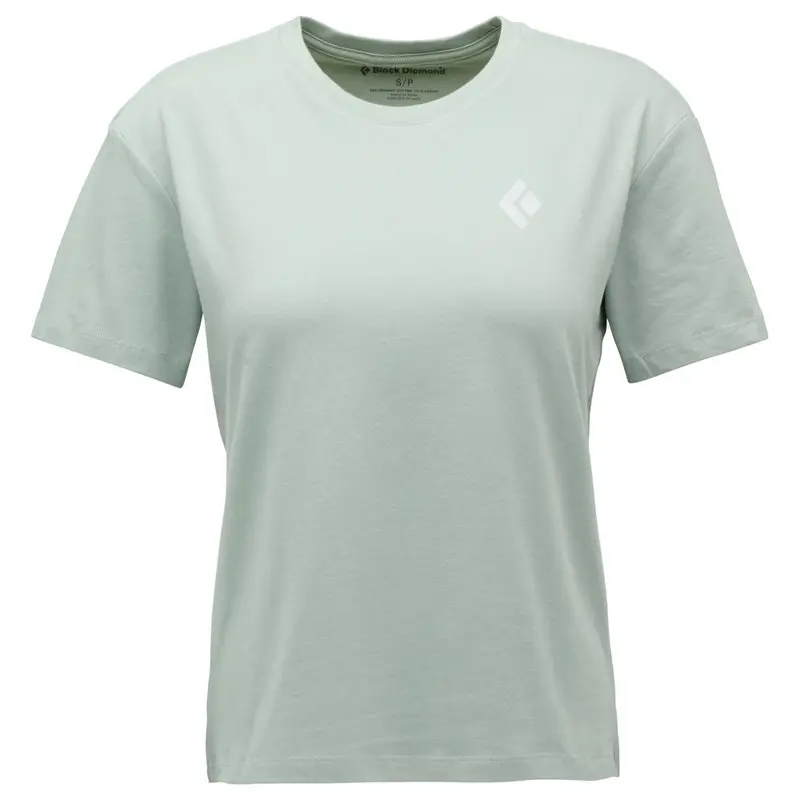 Black Diamond Black Diamond W Heritage Badge Ss Tee Agave
