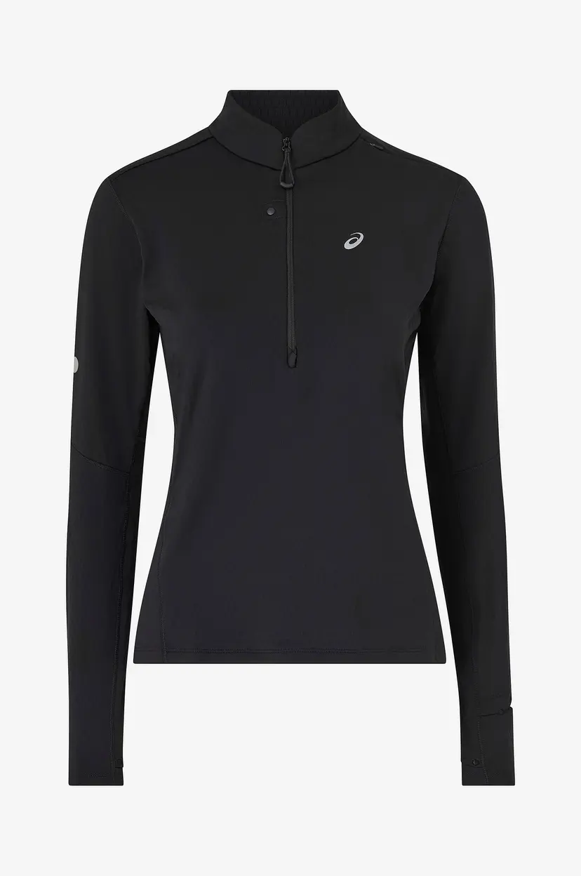 Asics Løpetrøye Road Winter 1/2 Zip Mid Layer - Svart