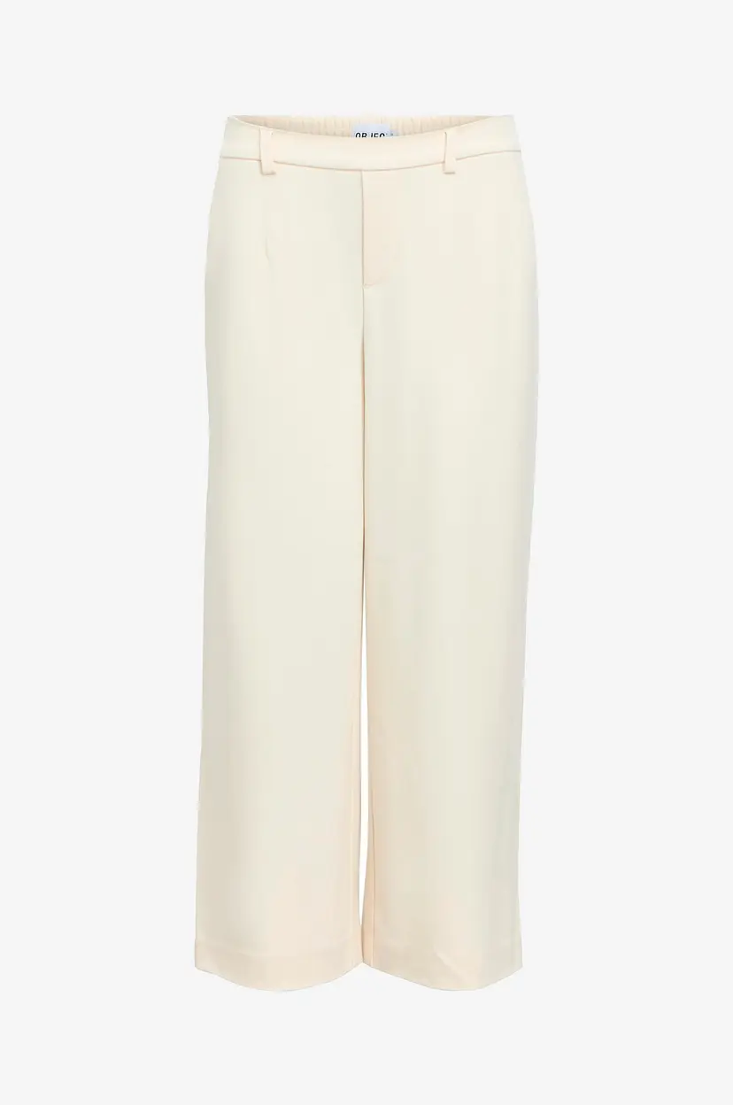 Object Collectors Item Bukser objLisa Cropped Wide - Beige