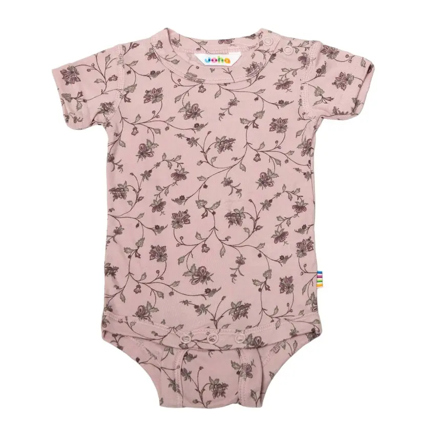Joha Joha Flower & Tools Body Kortarmet Bambusviscose Pink (80 / 1 år)
