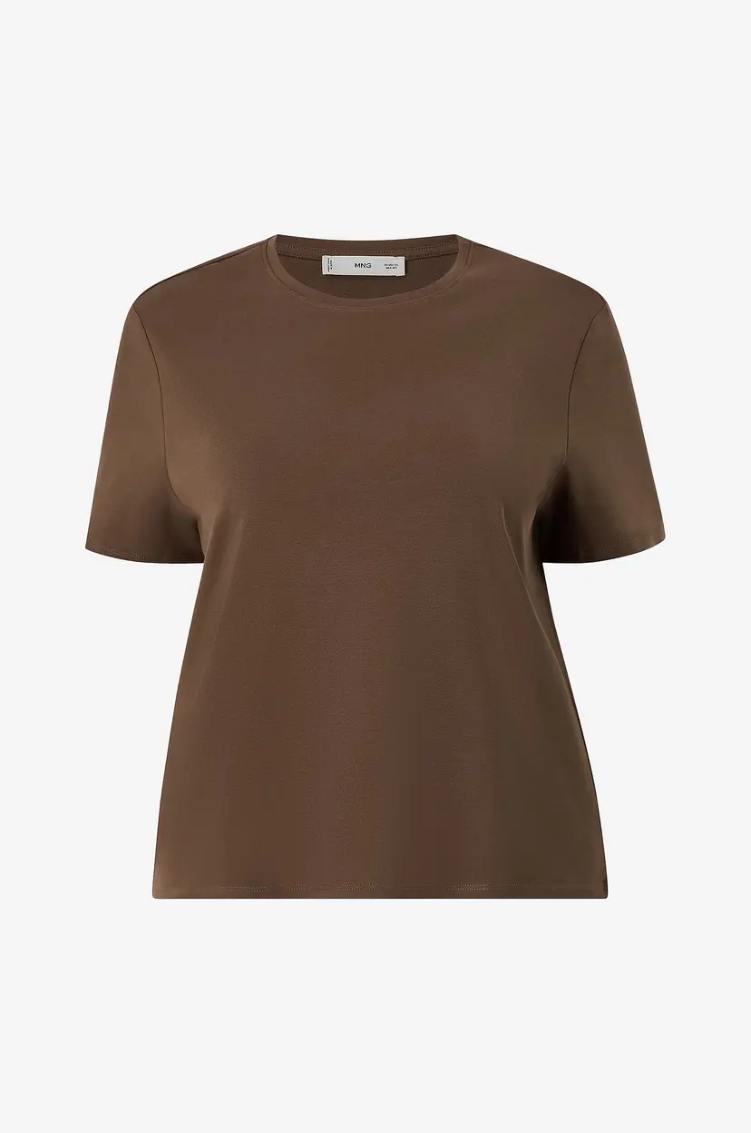 Mango T-skjorte Riti - Brun