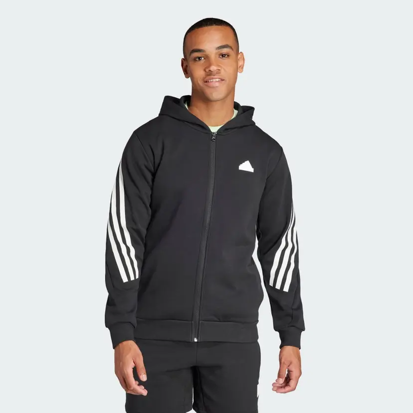 Adidas Future Icons 3-Stripes Full Zip Hettegenser