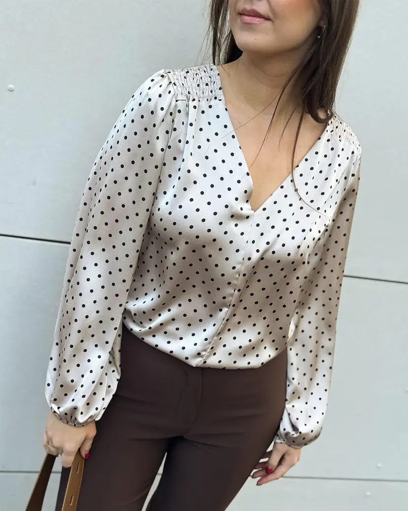 Floyd Bluse Janita Polka